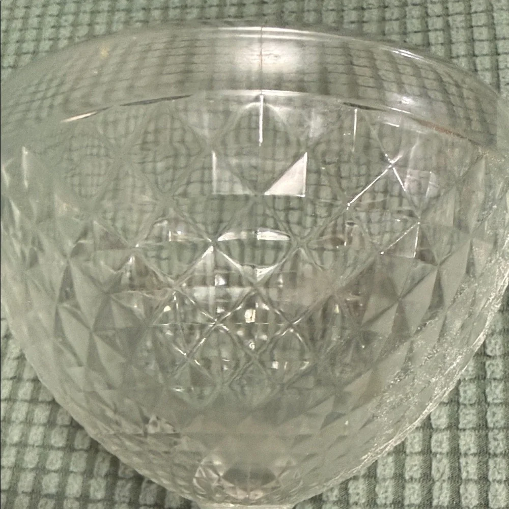 IKEA Clear Glass Serving Bowl